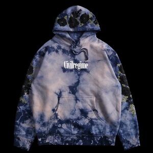CIVIL REGIME PLUM MARBLE ROSE HOODIE